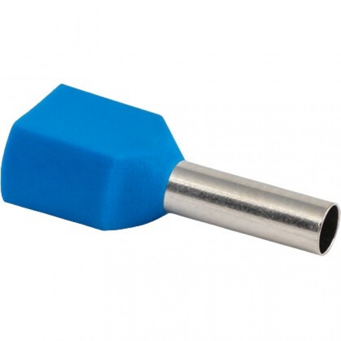 Наконечник штыревой EKF PROXIMA втулочный изолированный НШвИ(2) 2,5-10 (50шт.) nhvi2-2.5-10