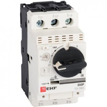 Автомат пуска двигателя EKF GV2P 1,0-1,6 А PROxima SQ gv2p06-pro Автомат пуска двигателя EKF GV2P 1,0-1,6 А PROxima SQ gv2p06-pro