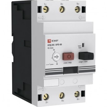 Автомат пуска двигателя EKF PROXIMA АПД-80 40-63А Автомат пуска двигателя EKF PROXIMA АПД-80 40-63А