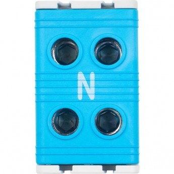 Клемма силовая вводная двойная EKF PROXIMA КСВ 16-50 синяя