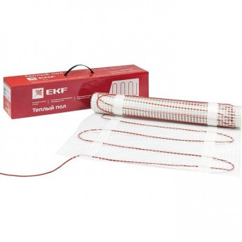 Комплект EKF ТЕПЛЫЙ ПОЛ (мат) двухжил. "Уют" 2.5кв.м 375Вт
