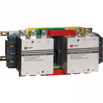 Контактор EKF PROXIMA КТЭ реверсивный 150А 230В 2NO Контактор EKF PROXIMA КТЭ реверсивный 150А 230В 2NO