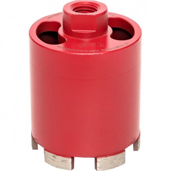 Коронка алмазная EKF PROFESSIONAL для дрелей с микроударом (верхнее пылеудаление) DCH-72MHS Micro Hit Laser M16 Коронка алмазная EKF PROFESSIONAL для дрелей с микроударом (верхнее пылеудаление) DCH-72MHS Micro Hit Laser M16