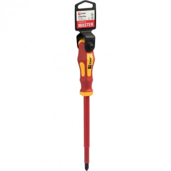 Отвертка EKF Master PH3x150 мм, 1000В ph-3-150-mas-in Отвертка EKF Master PH3x150 мм, 1000В ph-3-150-mas-in