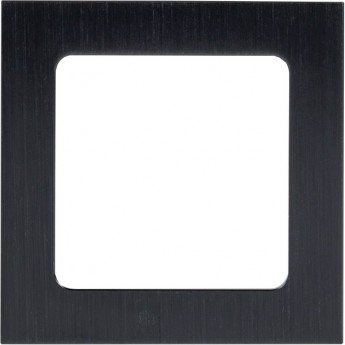 Рамка 1-местная EKF PROXIMA СТОГКОЛЬМ металлическая черная