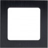 Рамка 1-местная EKF PROXIMA СТОГКОЛЬМ металлическая черная EZM-G-302-10