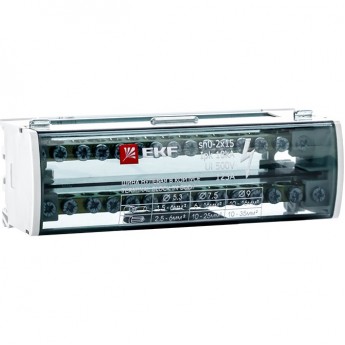 Шина нулевая в корпусе EKF PROXIMA 2х15 Шина нулевая в корпусе EKF PROXIMA 2х15