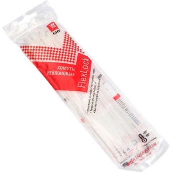 Стандартный хомут EKF P6.6 б, 3.6x250 50 шт. FlexLock PROxima plc-fl-ctsw-3.6x250-r Стандартный хомут EKF P6.6 б, 3.6x250 50 шт. FlexLock PROxima plc-fl-ctsw-3.6x250-r